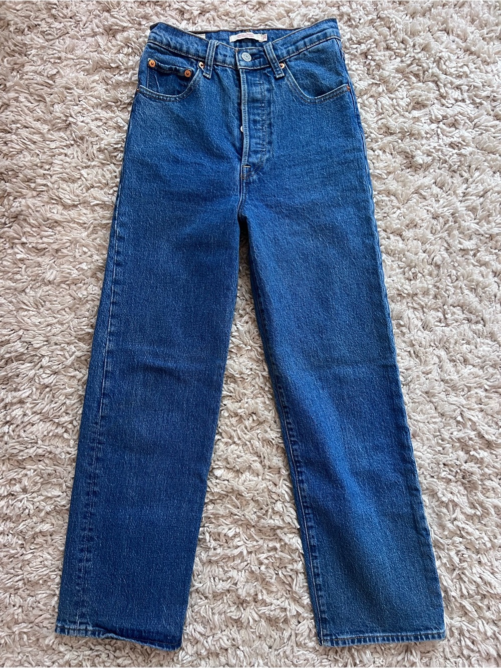 Levi’s Ribcage Straight Ankle Jeans